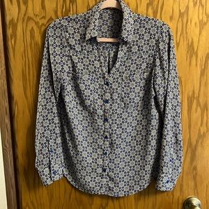 Express ‘The Portofino Shirt’ Original Fit Small Women’s Blouse